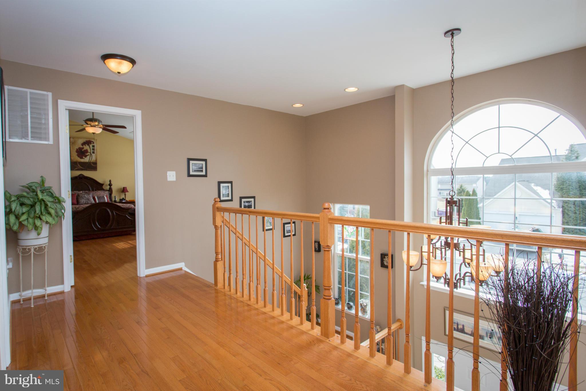 43 Hamstead Road Fredericksburg, VA 22405 - Photo 19 of 30 Upper Level Hallways with Wood Floors