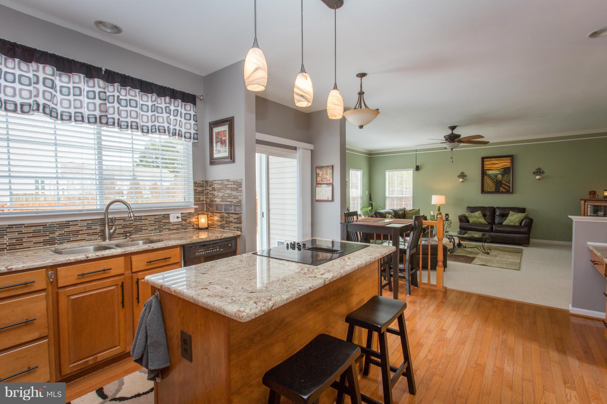 43 Hamstead Road Fredericksburg, VA 22405 - Photo 6 of 30 Kitchen Island with Glass Cook top