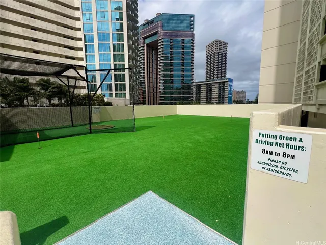 a view of a tennis court