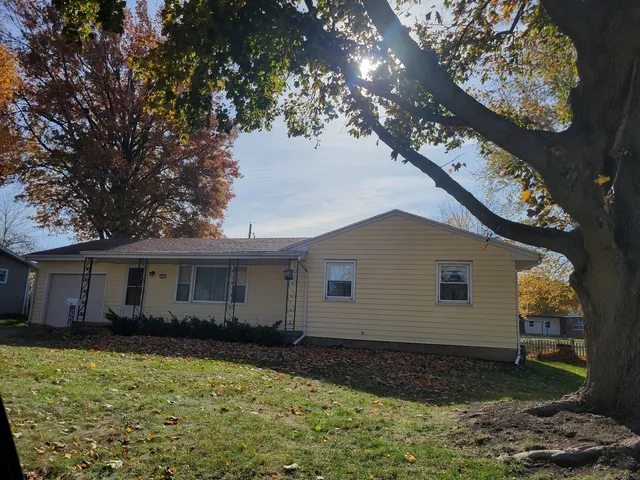 a house view with a outdoor space