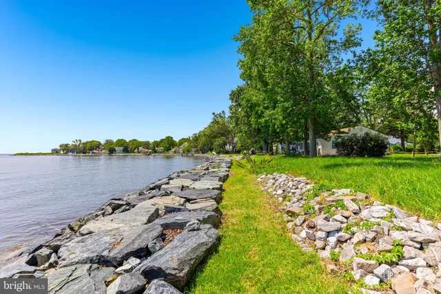 a view of a lake from a balcony
