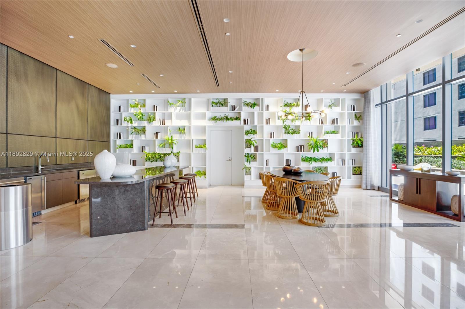 55 Southwest 9th Street, Unit 3205 Miami, FL 33130 - Photo 25 of 39 a living room with furniture and a large window