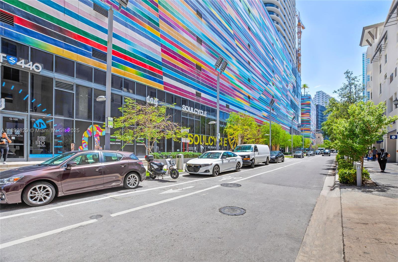55 Southwest 9th Street, Unit 3205 Miami, FL 33130 - Photo 37 of 39 a car parked in front of a building