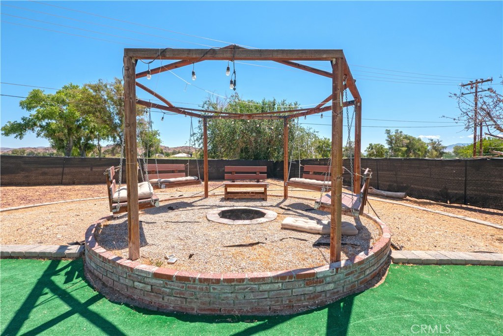 14681 Choco Road Apple Valley, CA 92307 - Photo 70 of 75 Fire pit area.
