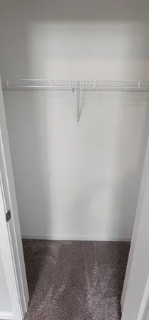 a view of backyard with green space