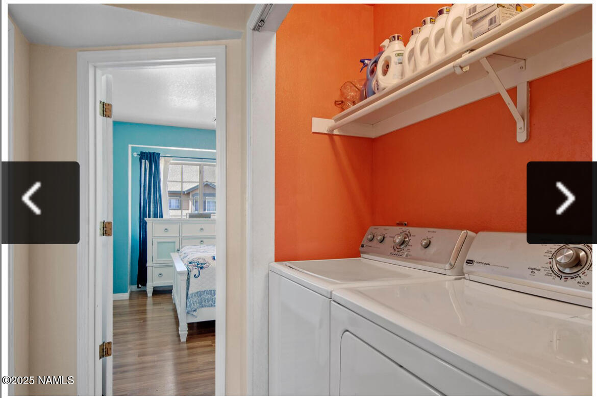 4011 East Village Circle Flagstaff, AZ 86004 - Photo 13 of 23 a utility room with dryer and washer