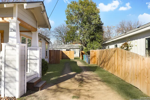 a view of outdoor space and yard