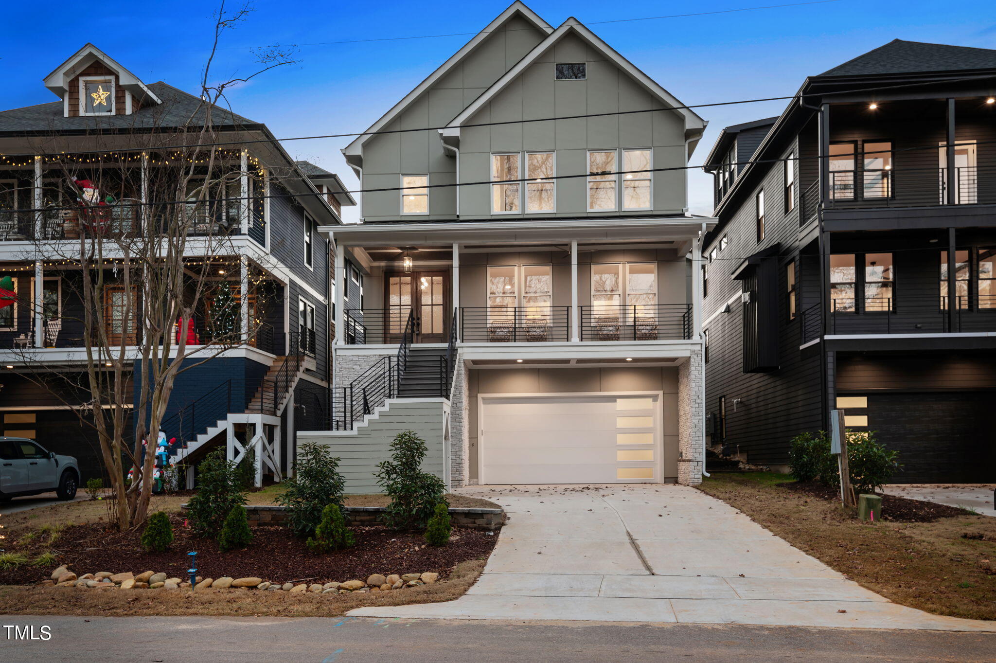 Welcome to this exquisite luxury new construction home. Built to blend style and function in the heart of a quintessential Raleigh neighborhood with views of the greenway and easy access to all parts of the city.