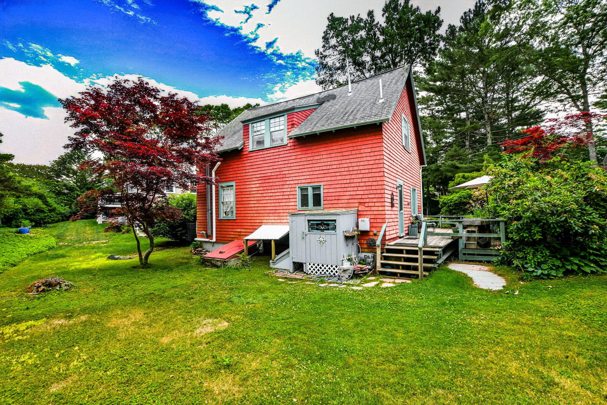 4 Evergreen Hill Road Bourne, MA 02532 - Photo 25 of 31 Rear of Home
