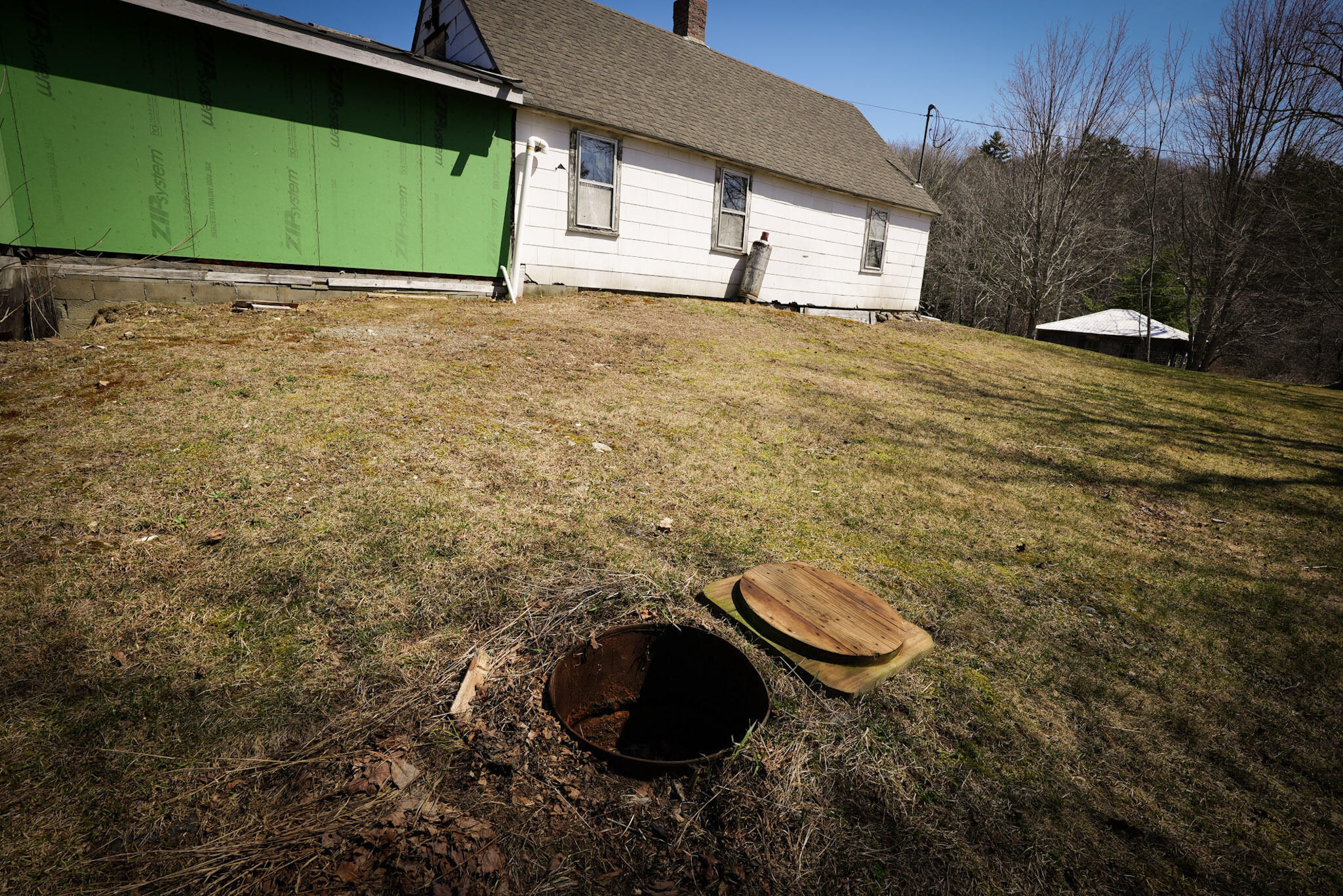 96 Chick Hill Road Clifton, ME 04428 - Photo 9 of 50 Septic Tank to Home Location