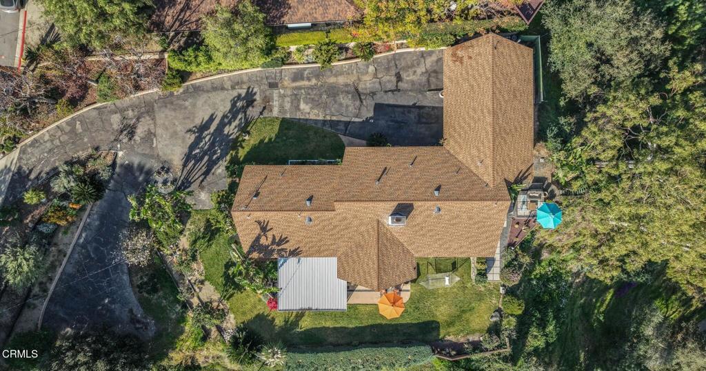 1091 Briarcliff Road Monrovia, CA 91016 - Photo 37 of 39 77-web-or-mls-1091 Briarcliff Rd_aerial_