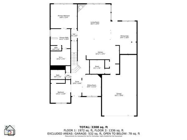 a picture of floor plan