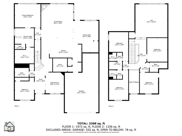 a picture of a floor plan