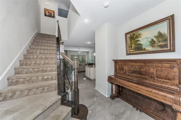 a view of entryway and hall