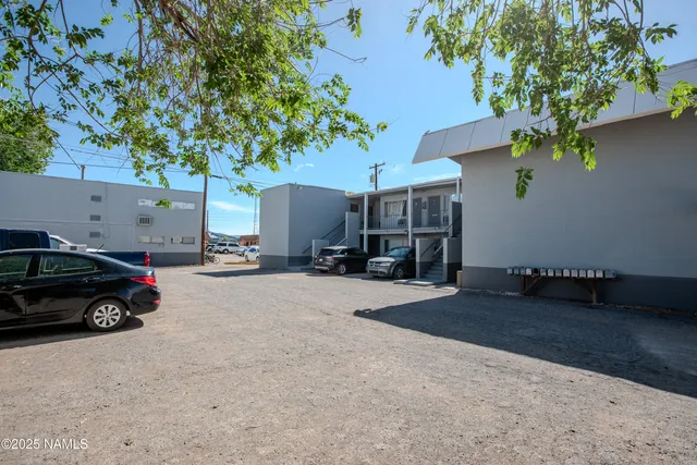 a car parked in front of a house