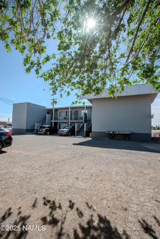 a house view with a outdoor space