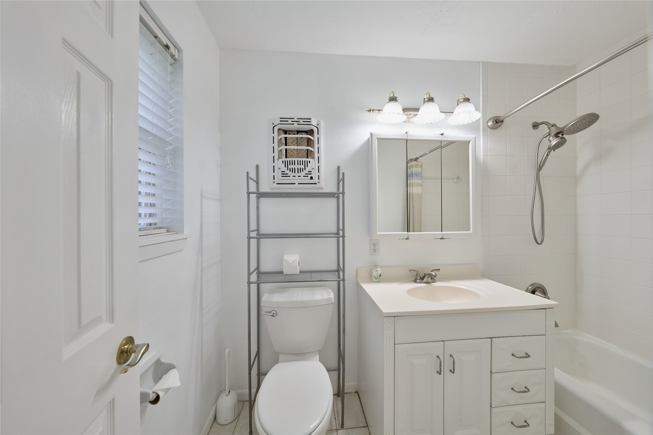 21807 Greengate Drive Spring, TX 77388 - Photo 24 of 44 a bathroom with a sink vanity granite and a mirror