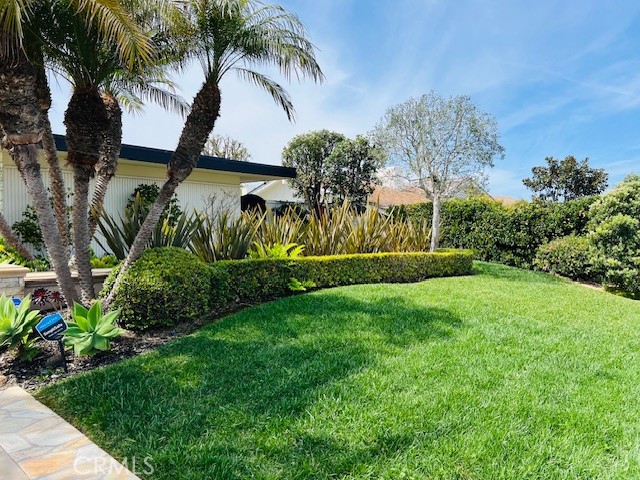 147 Monarch Bay Drive Dana Point, CA 92629 - Photo 19 of 23 a view of a yard and front view of a house