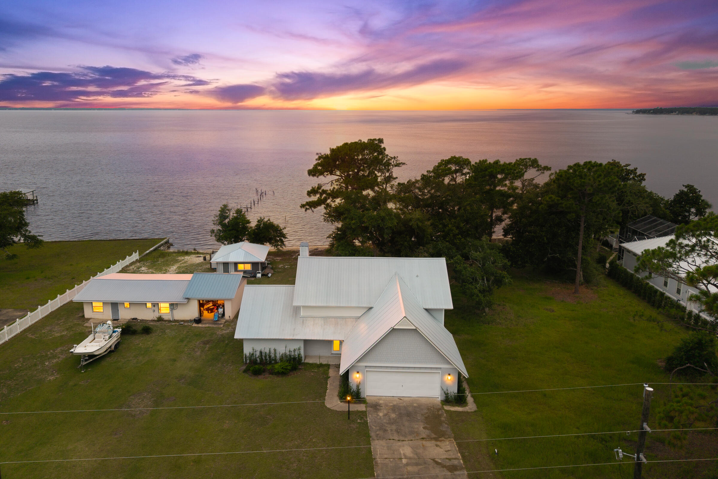 2208 Bay Grove Road Freeport, FL 32439 - Photo 71 of 72 2208 Bay Grove Road Dusk-2
