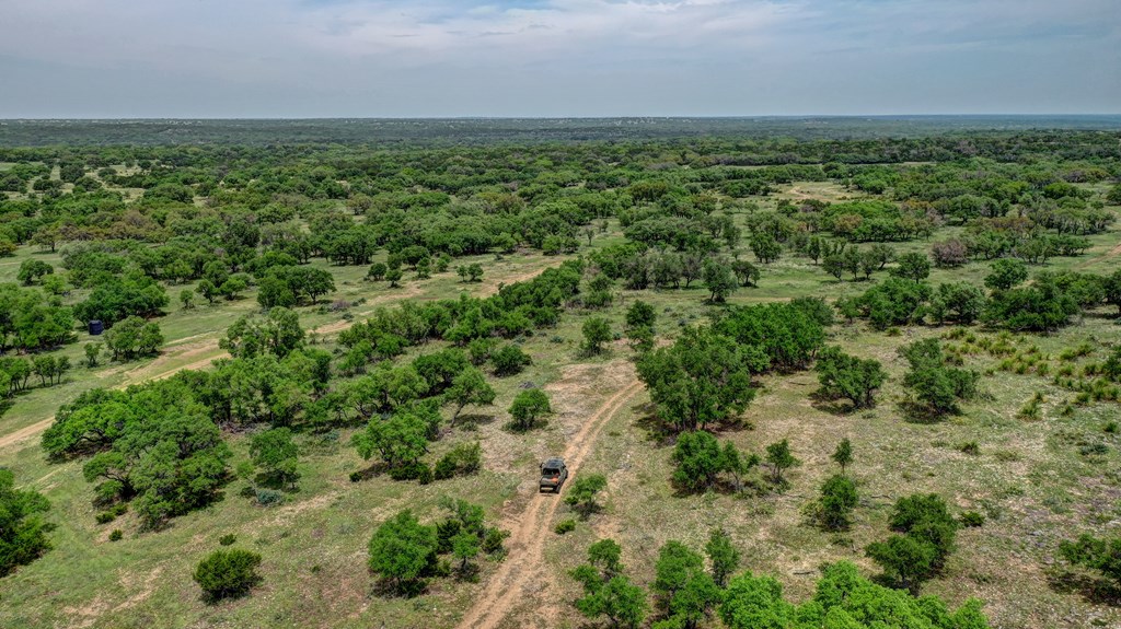 820 Bobby Shelton Ranch Road Northwest Mountain Home, TX 78058 - Photo 75 of 85 an aerial view of residential houses with outdoor space and trees