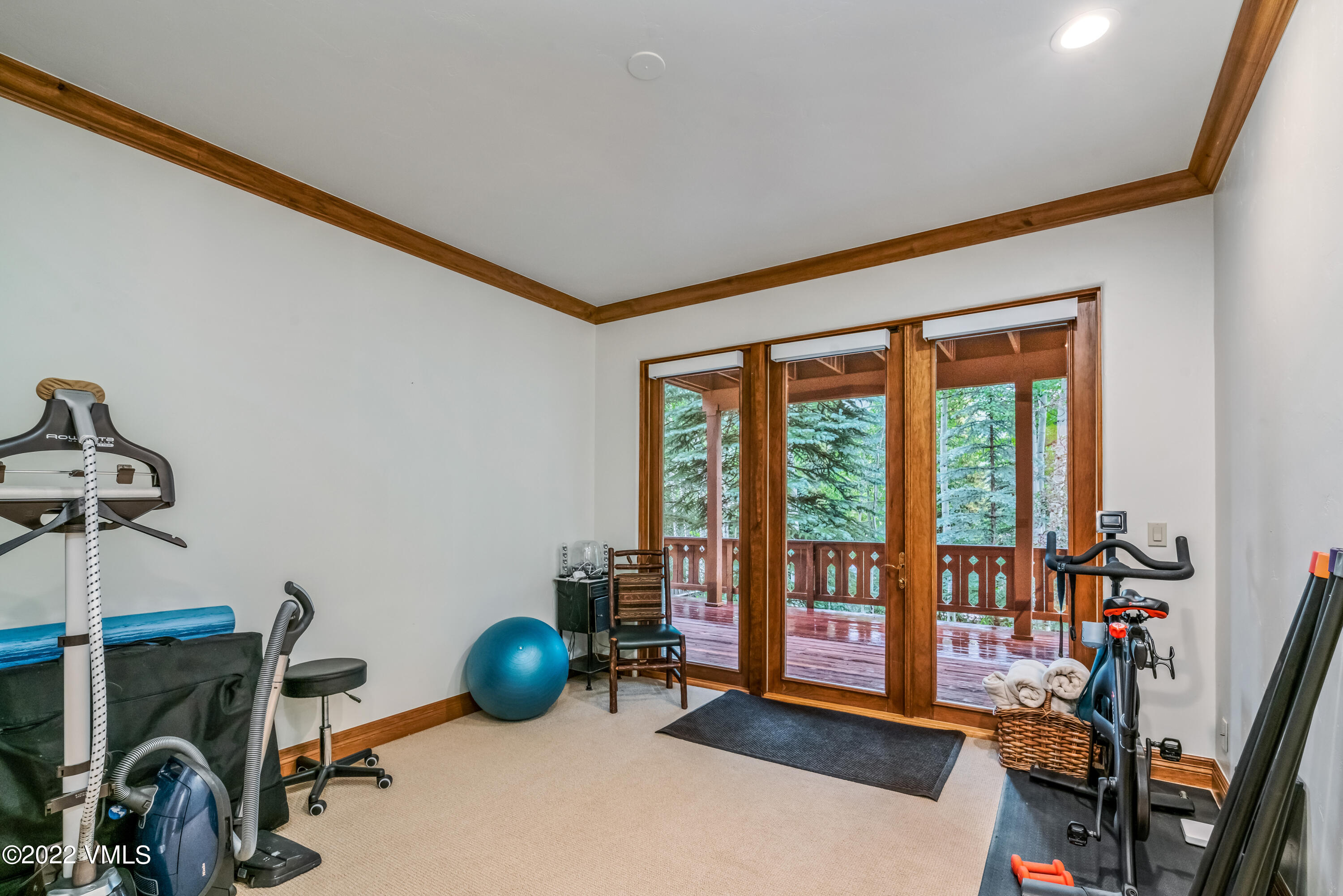 355 Forest Road, Unit B Vail, CO 81657 - Photo 29 of 36 a view of a room with gym equipment