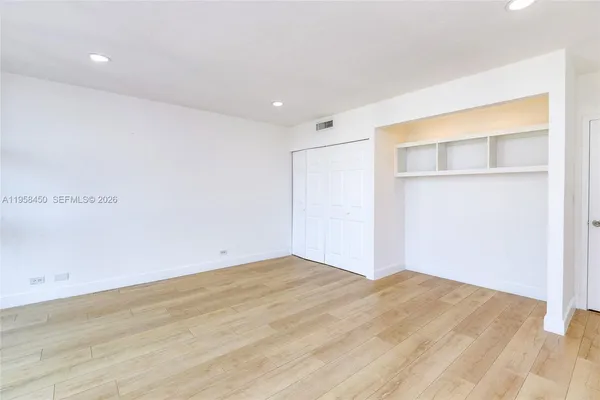 a view of empty room