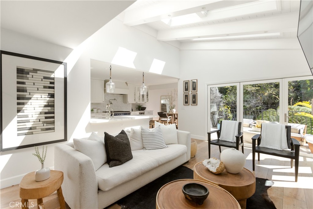 781 Summit Drive Laguna Beach, CA 92651 - Photo 16 of 73 a living room with furniture and a large window