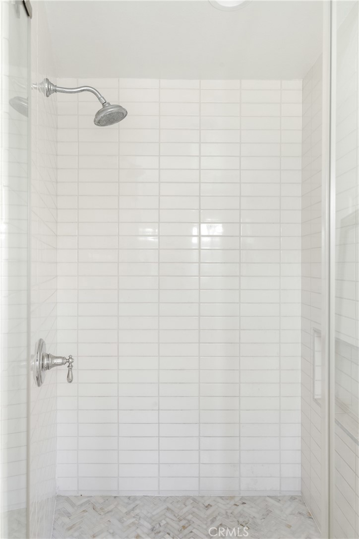 781 Summit Drive Laguna Beach, CA 92651 - Photo 33 of 73 Marble Inlay Walk-In Shower