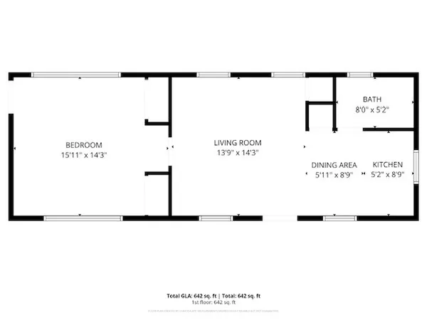 a picture of a floor plan