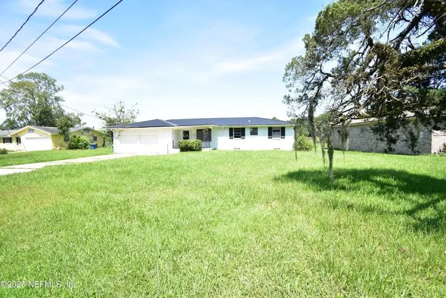 front view of house with a yard