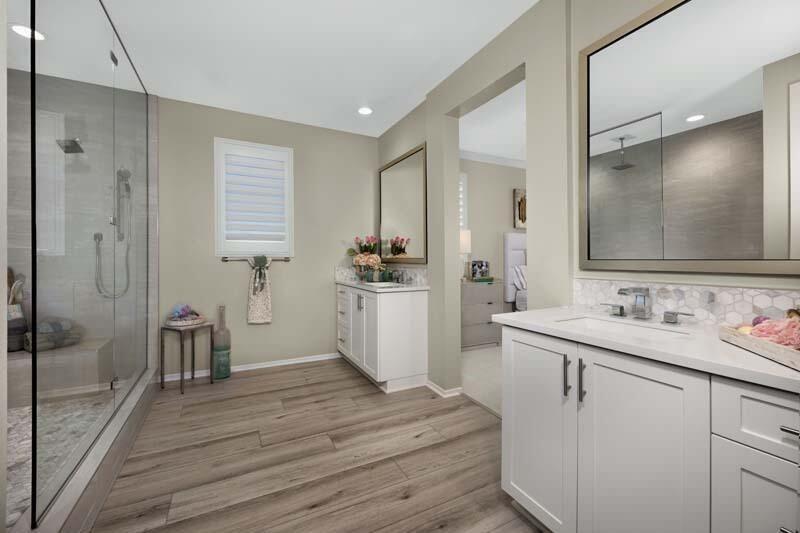 38902 Malva Rosa Drive Palmdale, CA 93551 - Photo 11 of 17 a bathroom with a sink and a mirror