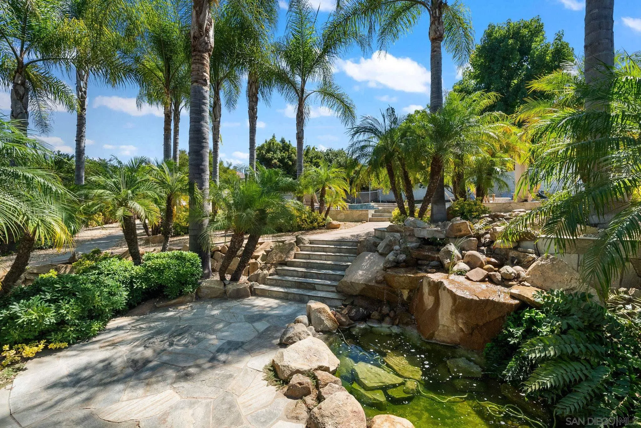 15925 Lime Grove Road Poway, CA 92064 - Photo 24 of 42 Water features and resort-like landscaping