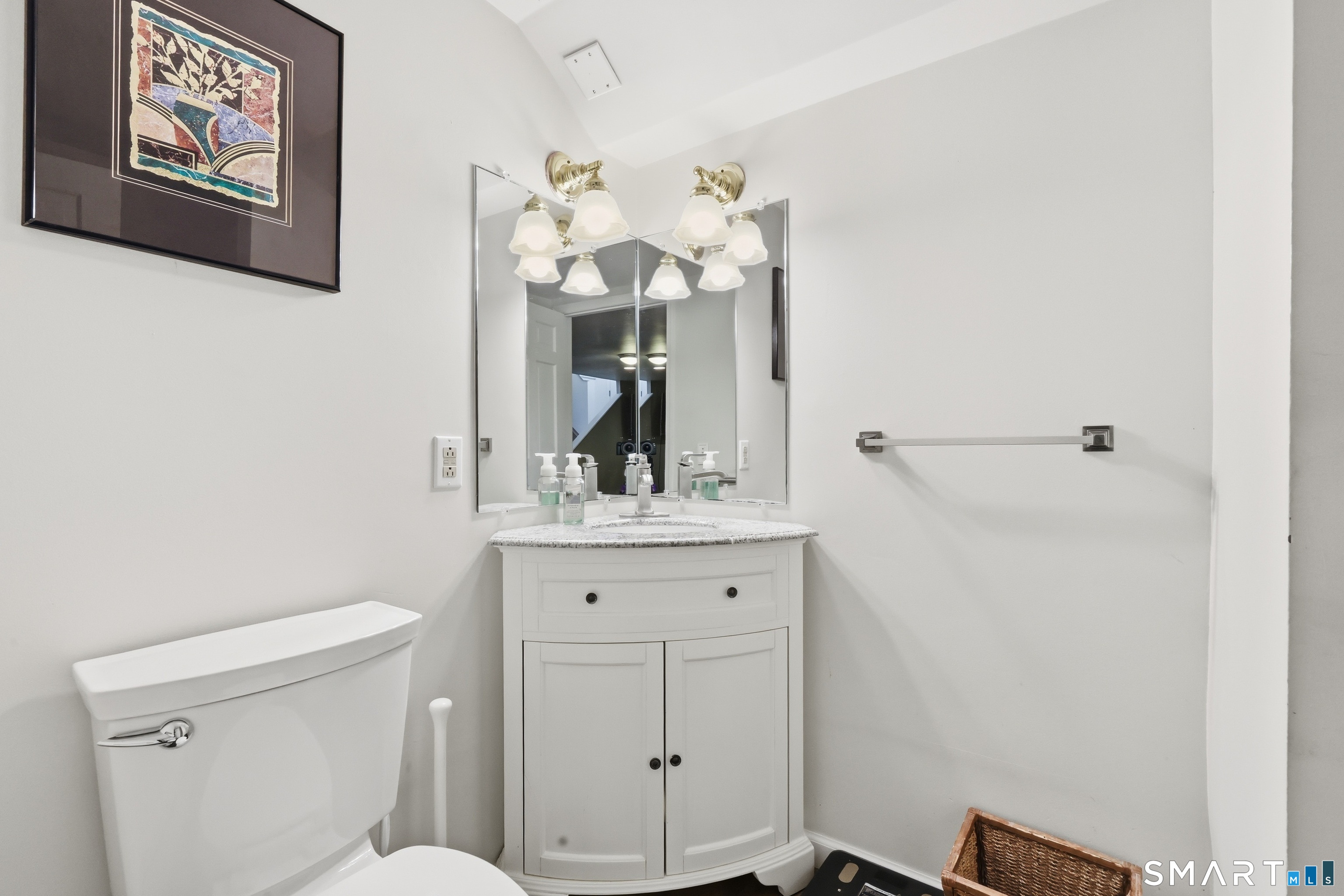 8 Old Bridge Road West New Fairfield, CT 06812 - Photo 26 of 35 Lower level half-bath
