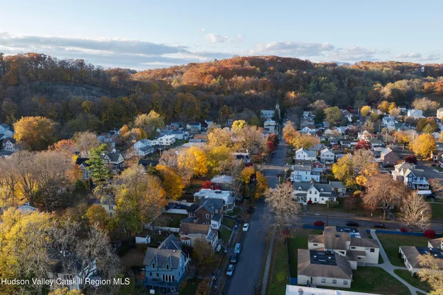 a view of lake with mountain