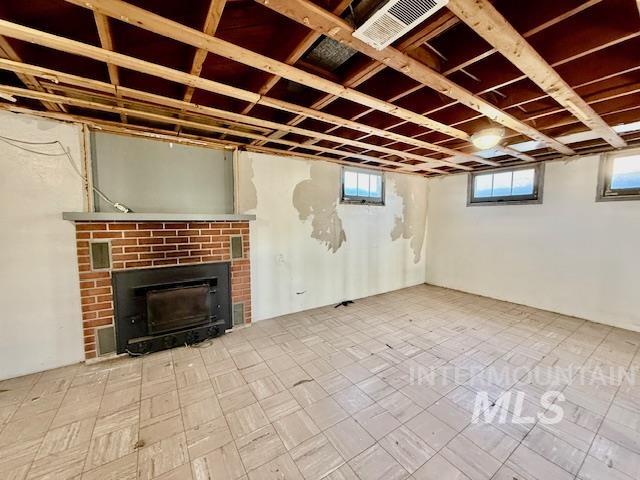 1139 Webster Street Clarkston, WA 99403 - Photo 34 of 34 Basement with a brick fireplace