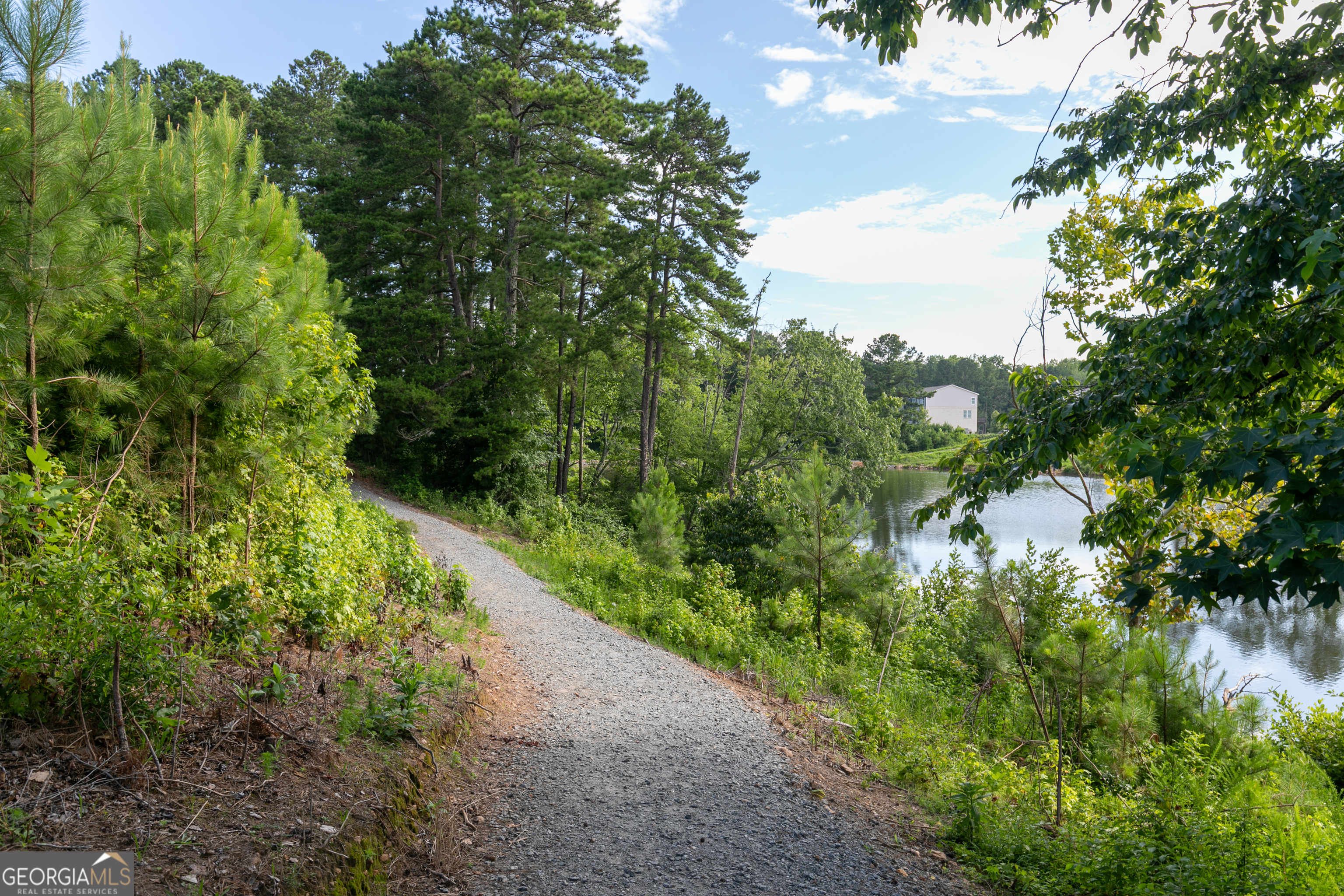 732 Coventry Cv Way Acworth, GA 30102 - Photo 13 of 41 a view of a yard with plants and a large tree