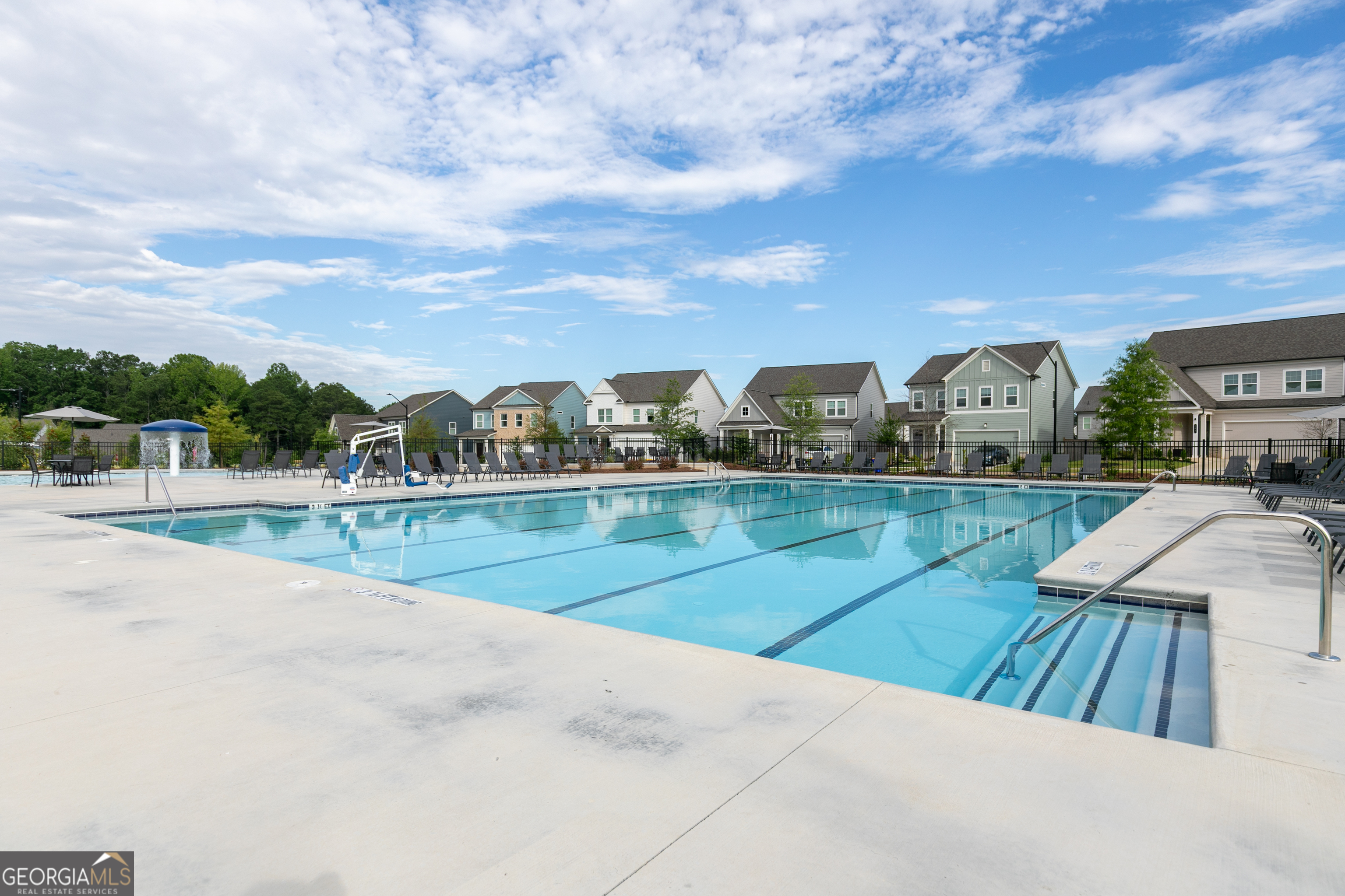 732 Coventry Cv Way Acworth, GA 30102 - Photo 32 of 41 a view of swimming pool from a balcony