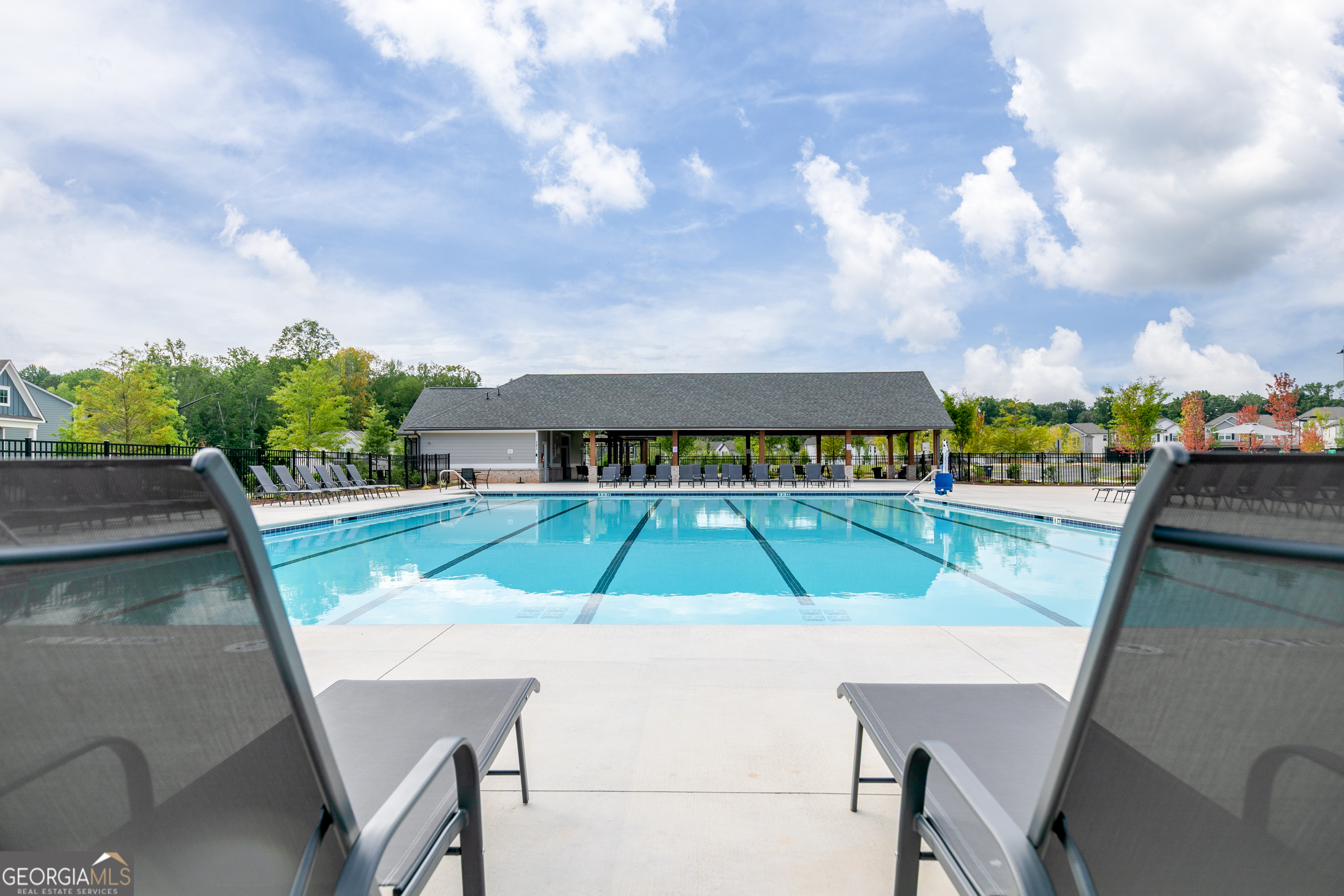 732 Coventry Cv Way Acworth, GA 30102 - Photo 33 of 41 a view of a swimming pool with a yard