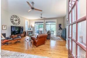16 Sahler Mill Road Olivebridge, NY 12461 - Photo 19 of 50 a living room with fireplace furniture and a large window