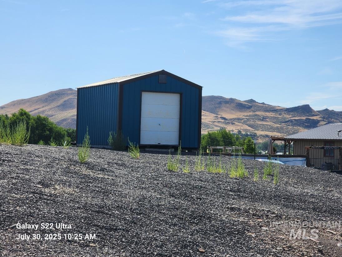 650 Ash Street Vale, OR 97918 - Photo 7 of 24 View of outdoor structure with a mountain view