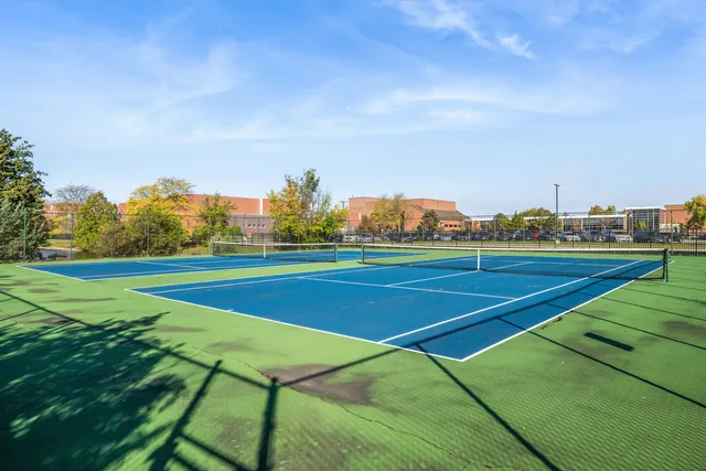 a view of a tennis court