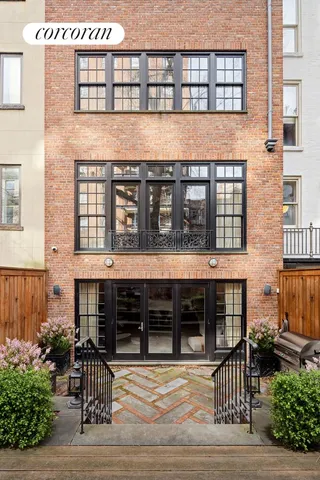 a front view of a building