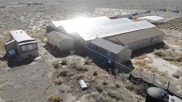 a view of a fireplace in a backyard