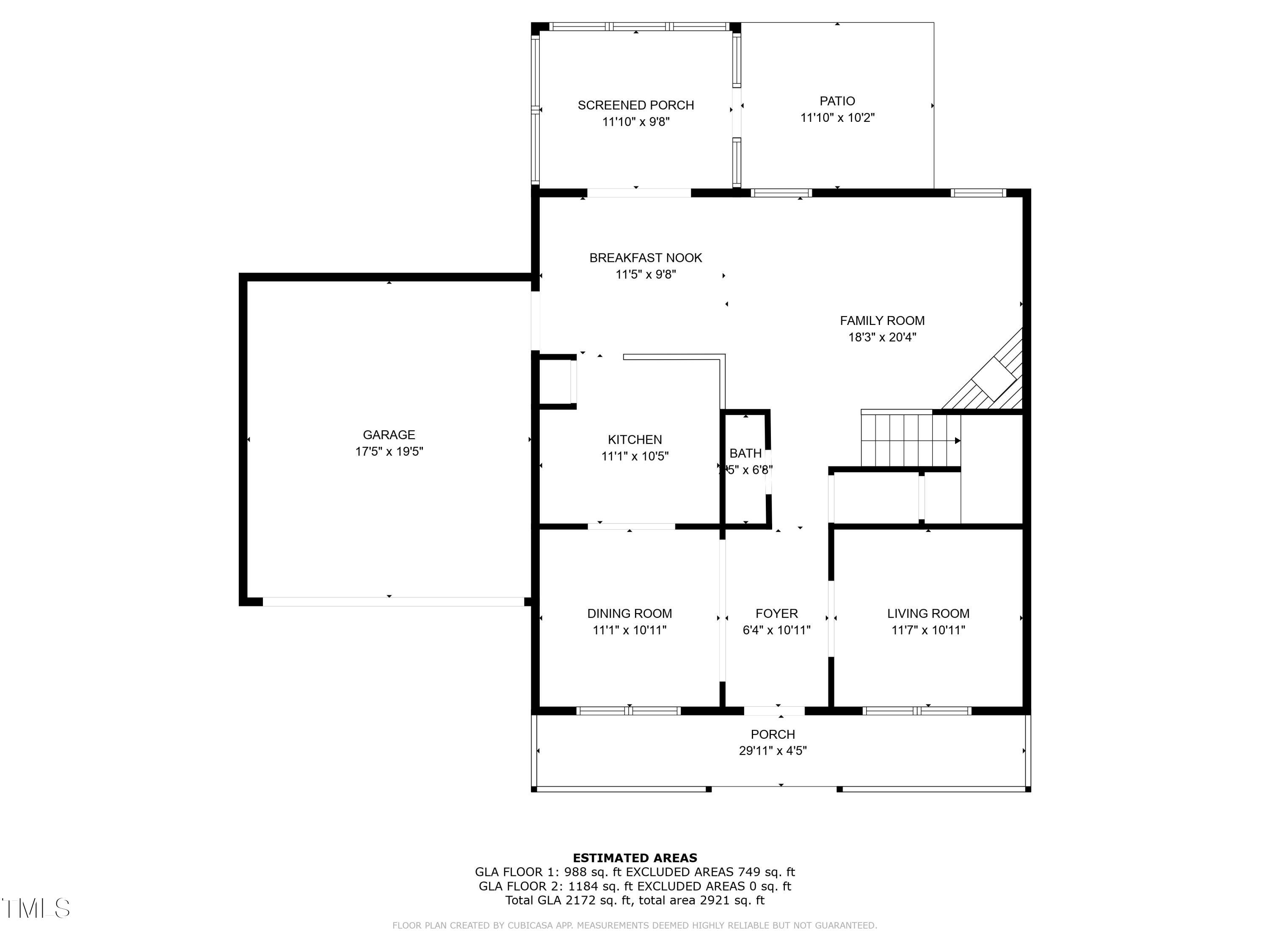 4805 Ayden Mill Road Apex, NC 27539 - Photo 41 of 42 1-Floorplan_1