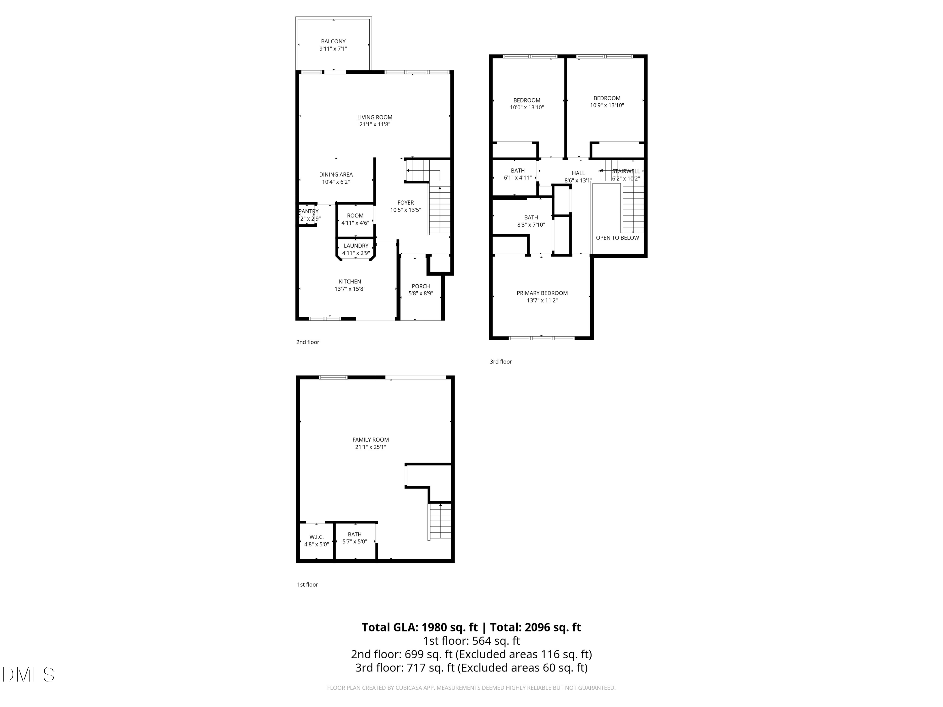 5043 Tall Pines Court Raleigh, NC 27609 - Photo 37 of 37 a picture of a floor plan