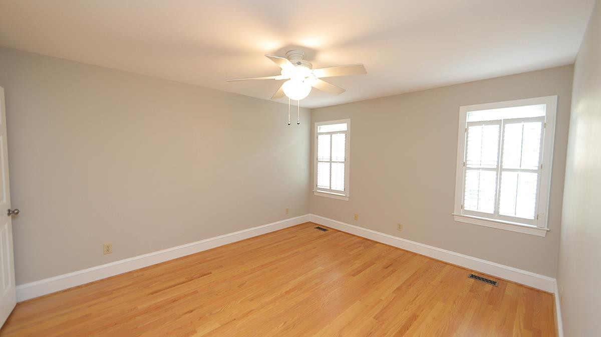 2208 Middlefield Court Raleigh, NC 27615 - Photo 16 of 34 1st floor Master Bedroom, ceiling Fan, Hardwoods Master Bedroom