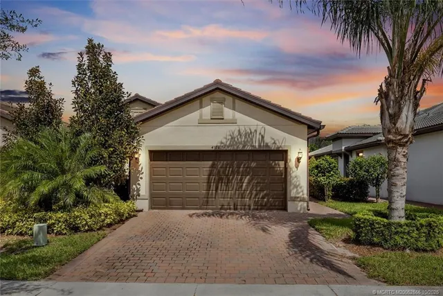 a view of pool and outdoor space
