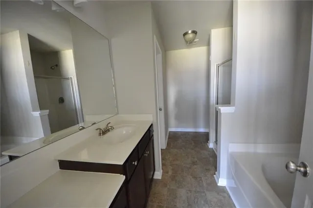 a view of small space with racks on the wall