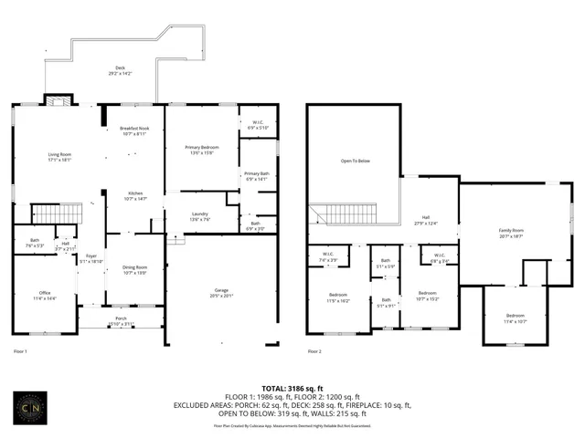 a picture of a floor plan