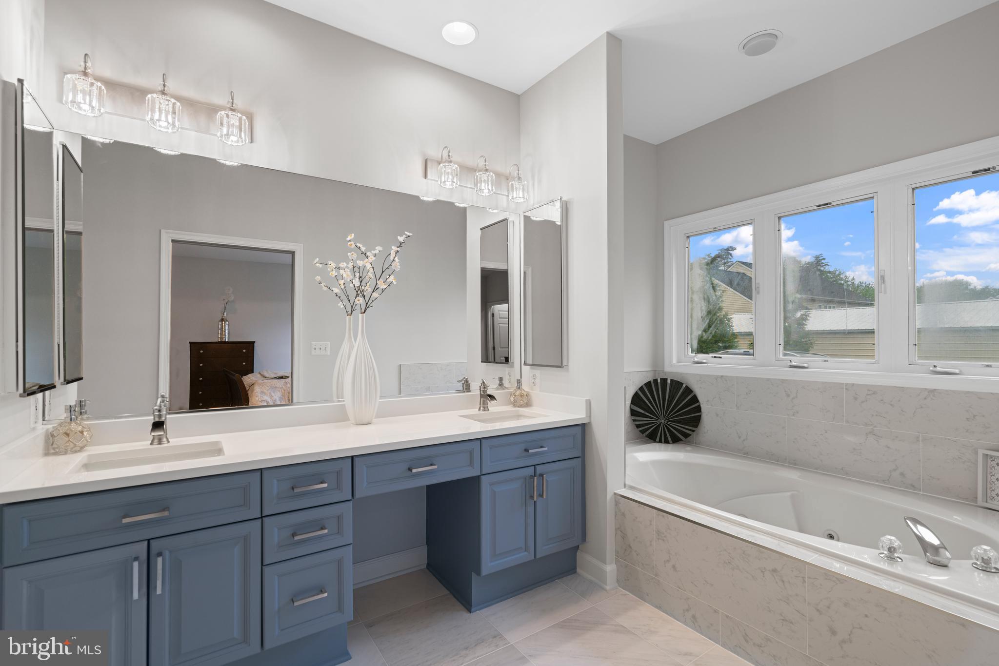 13647 Van Doren Road Manassas, VA 20112 - Photo 26 of 49 Renovated master bath with modern finishes